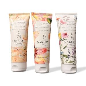 Women’s Nakery Beauty Body & Hand Wash and Body Butter Set - Unopened